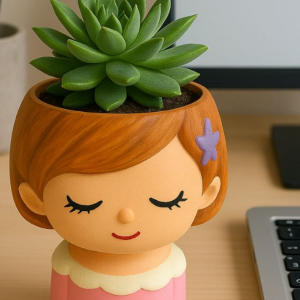Scculent Kız Saksı 1